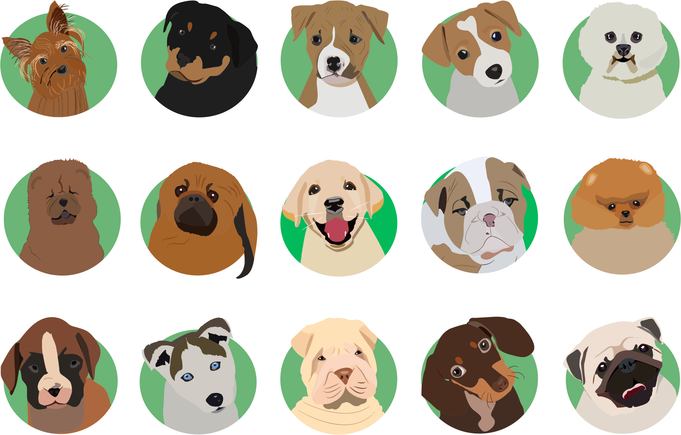 Download Dog Breeds Icons Jpg Free Download Dog Breed Clip Art Free Png Download Large Size Png Image Pikpng