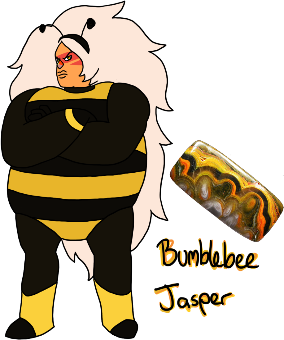 Bumblebee Jasper By Qemma Bumblebee Jasper By Qemma - Bumble Bee Jasper Su Clipart (917x1095), Png Download