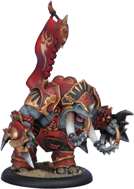 Amazing Discoveries - Hordes Skorne Titan Gladiator Clipart (560x750), Png Download