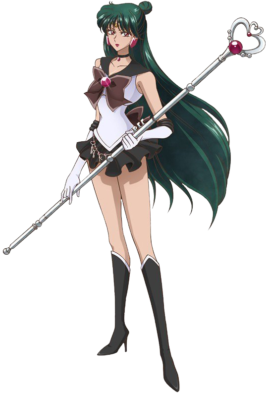 Sailor Pluto Png - Sailor Pluto Sailor Moon Clipart (600x800), Png Download