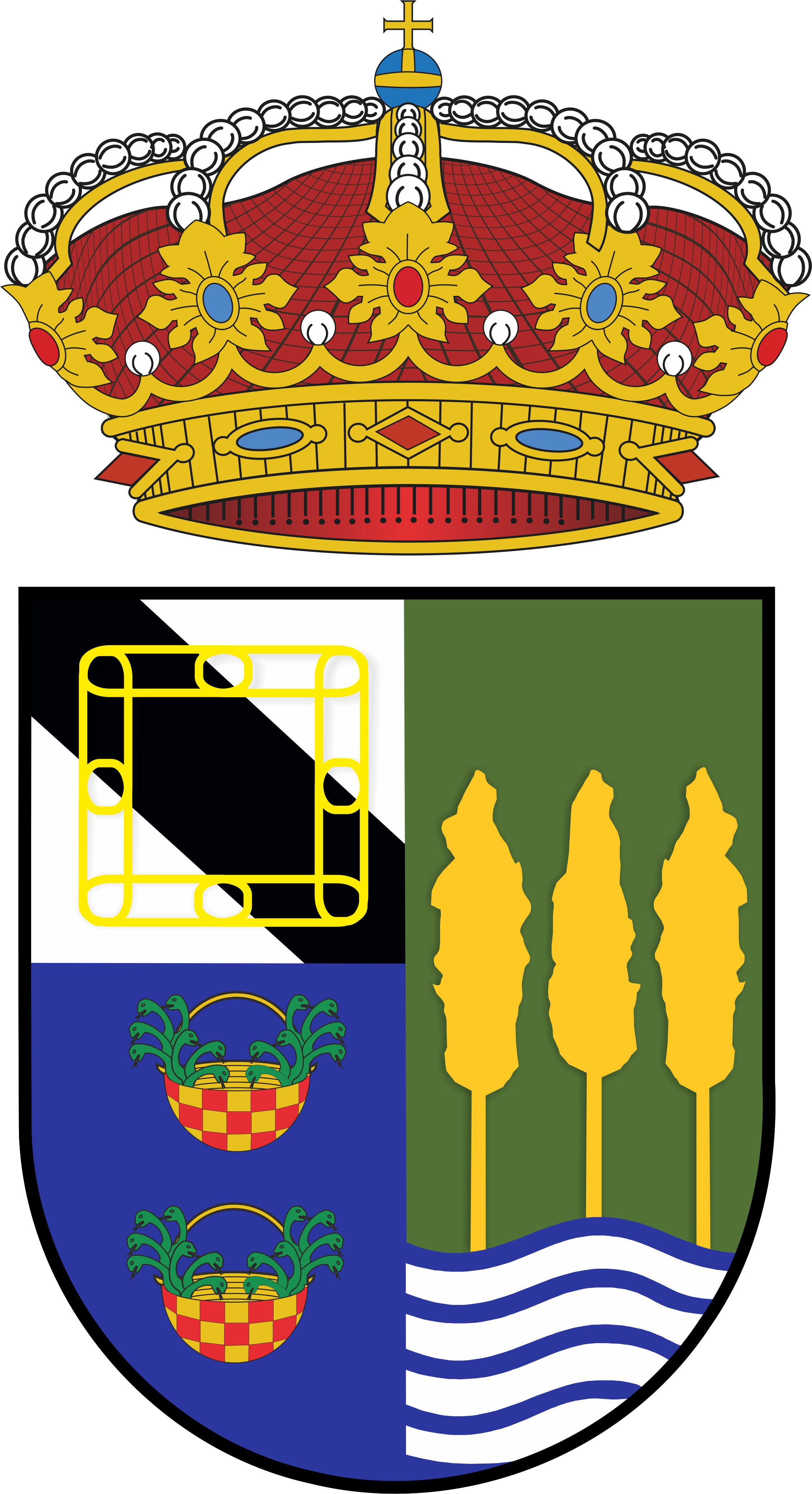 Escudo Png - Escudo Godoy Clipart (2268x4170), Png Download