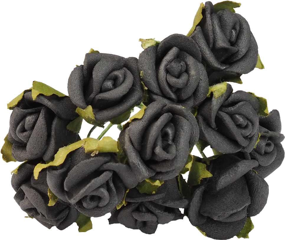 Bunch Of Black Rose Clipart (920x880), Png Download