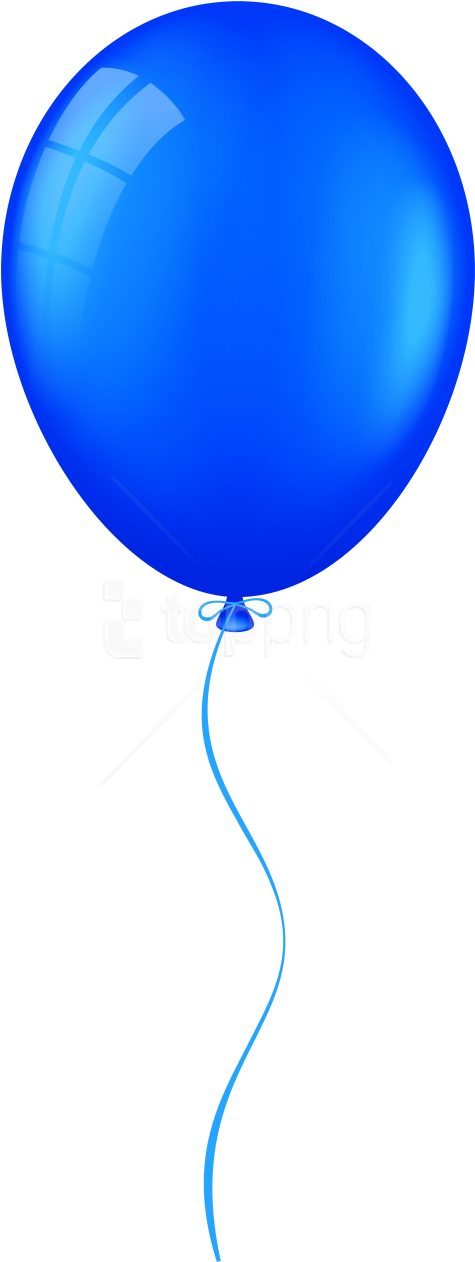 Free Png Download Blue Balloon Clipart Png Photo Png - Blue Balloon Png Transparent (480x1277), Png Download