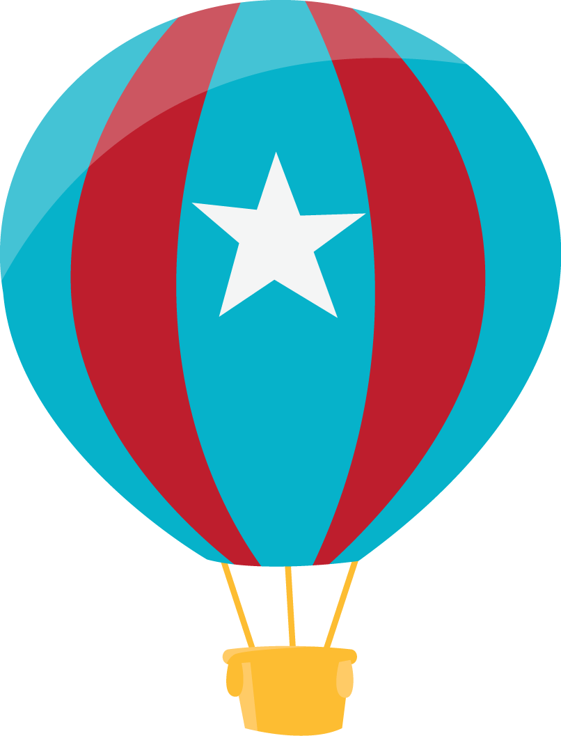 Applikationen, Vorlagen, Heißluftballons, Clipart, - Clipart Air Balloon - Png Download (806x1057), Png Download