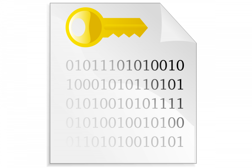 Why Nitrokey Is More Secure Than Protected - Binary File Clipart (1000x667), Png Download
