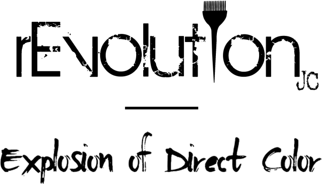 Hair Color Is To Be Applied Like Make-up, - Revolution Hair Color Logo Clipart (1000x388), Png Download