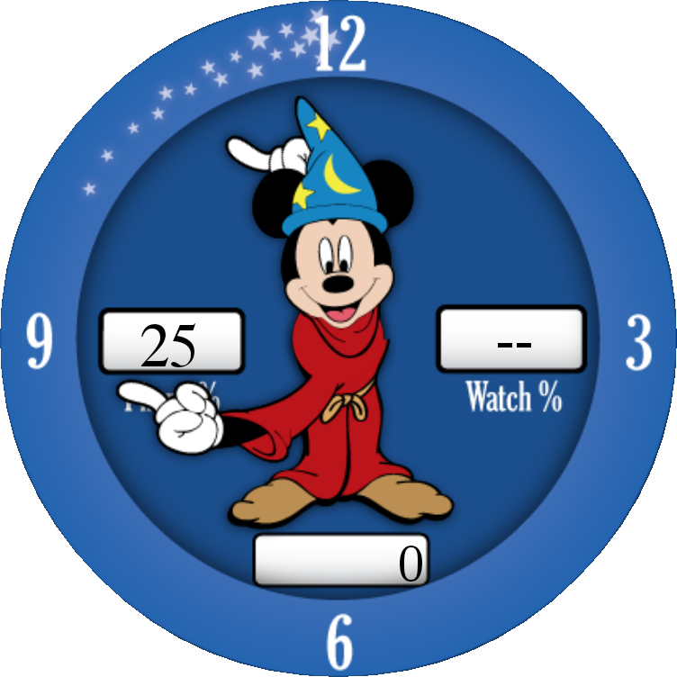 Disney Fantasia Mickey Mouse Clipart (752x752), Png Download