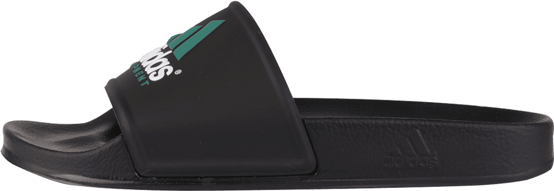 Adidas Originals Adilette Eqt Core Black / Feather - Shoe Clipart (1200x1308), Png Download