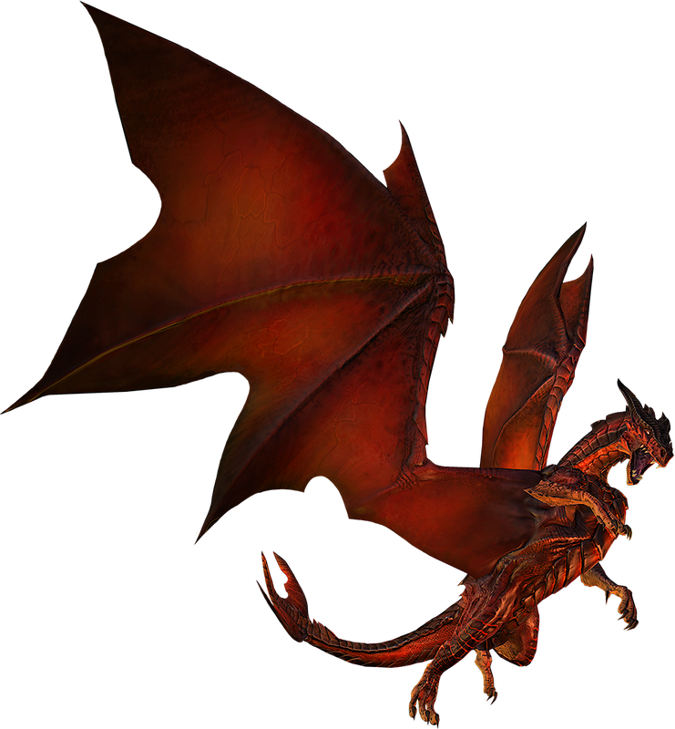 Breath Of Fire - Dragons Of Elanthia Fire Drake Clipart (741x800), Png Download