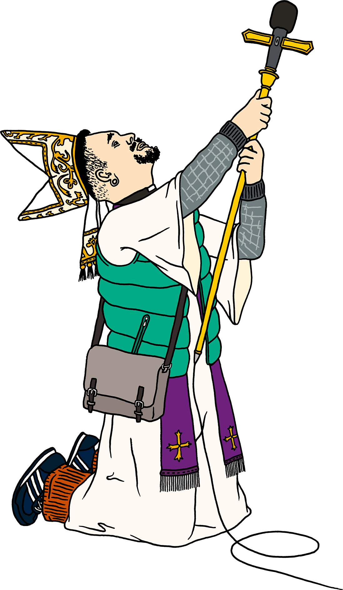 Preeporter - Cartoon Clipart (1098x1889), Png Download