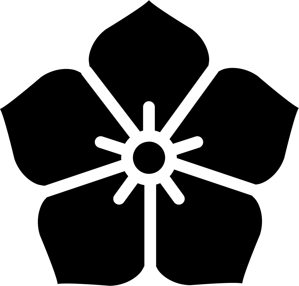 Png File Svg - Japanese Flower Symbol Clipart (981x940), Png Download