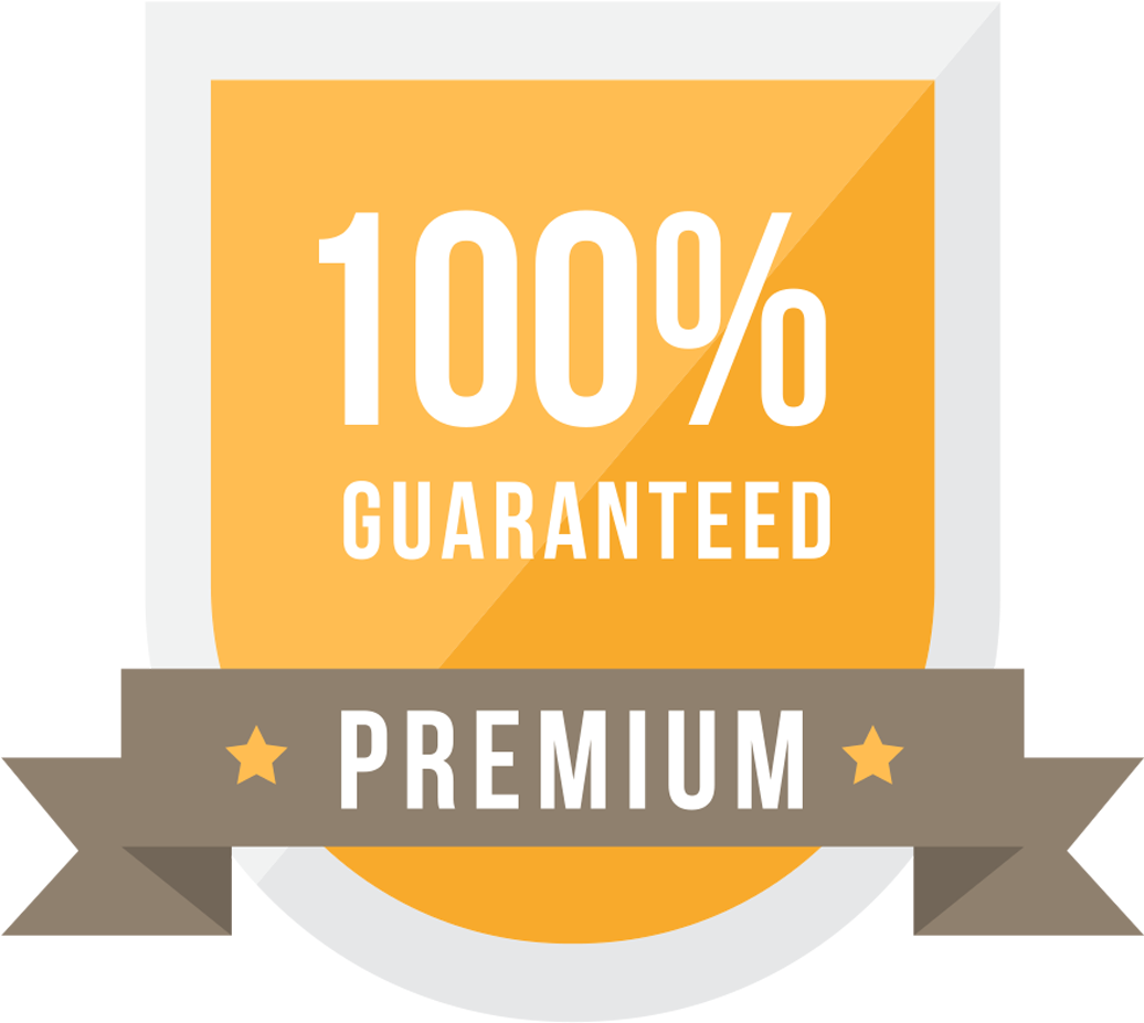 100% Customer Satisfaction Guaranteed Printing 100% - Graphic Design Clipart (1036x927), Png Download