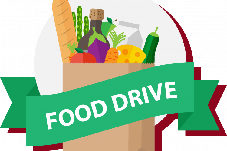 December 11, 2018 News From The Den - Food Drive Transparent Clipart (750x500), Png Download