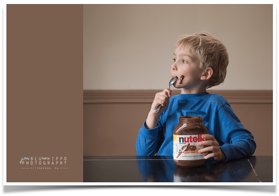 Nutella Kids - Nutella Clipart (960x700), Png Download