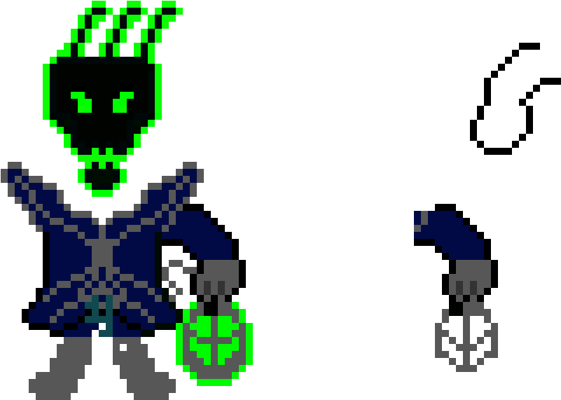 Thresh - Thresh Pixel Art Clipart (910x740), Png Download