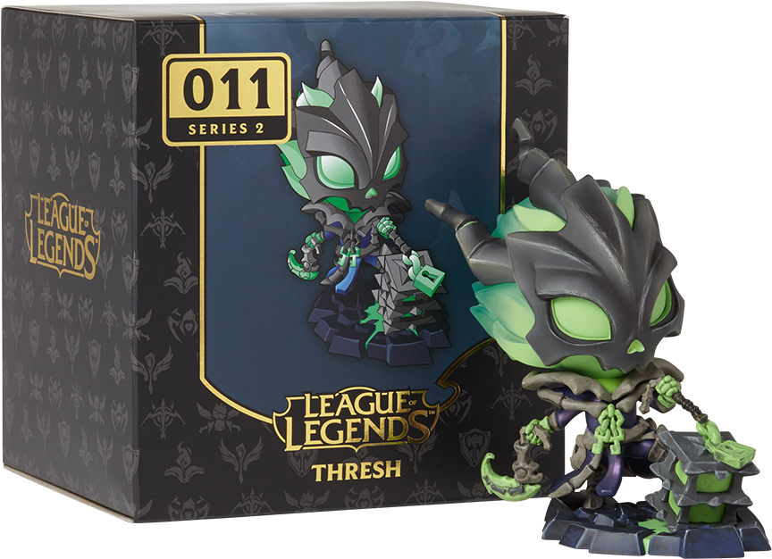 Thresh Figure - League Of Legends Thresh Figure Clipart (1000x1000), Png Download