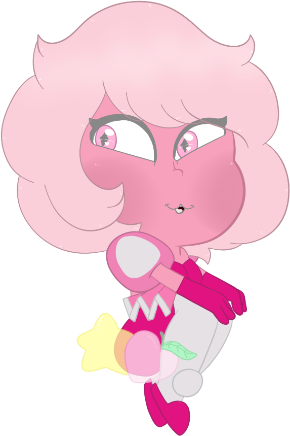 Pink Diamond Steven Universe - Cartoon Clipart (1000x1000), Png Download