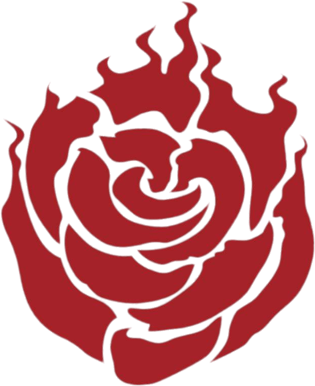 Download - Rwby Ruby Rose Emblem Clipart (800x800), Png Download