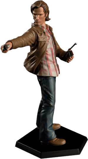 Sam Winchester Mini Master Q-fig - Sam And Dean Figurine Clipart (496x897), Png Download