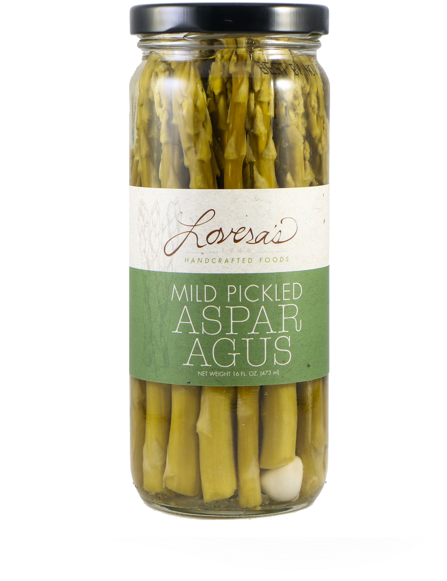 Mild Pickled Asparagus - Pickled Cucumber Clipart (1188x1280), Png Download