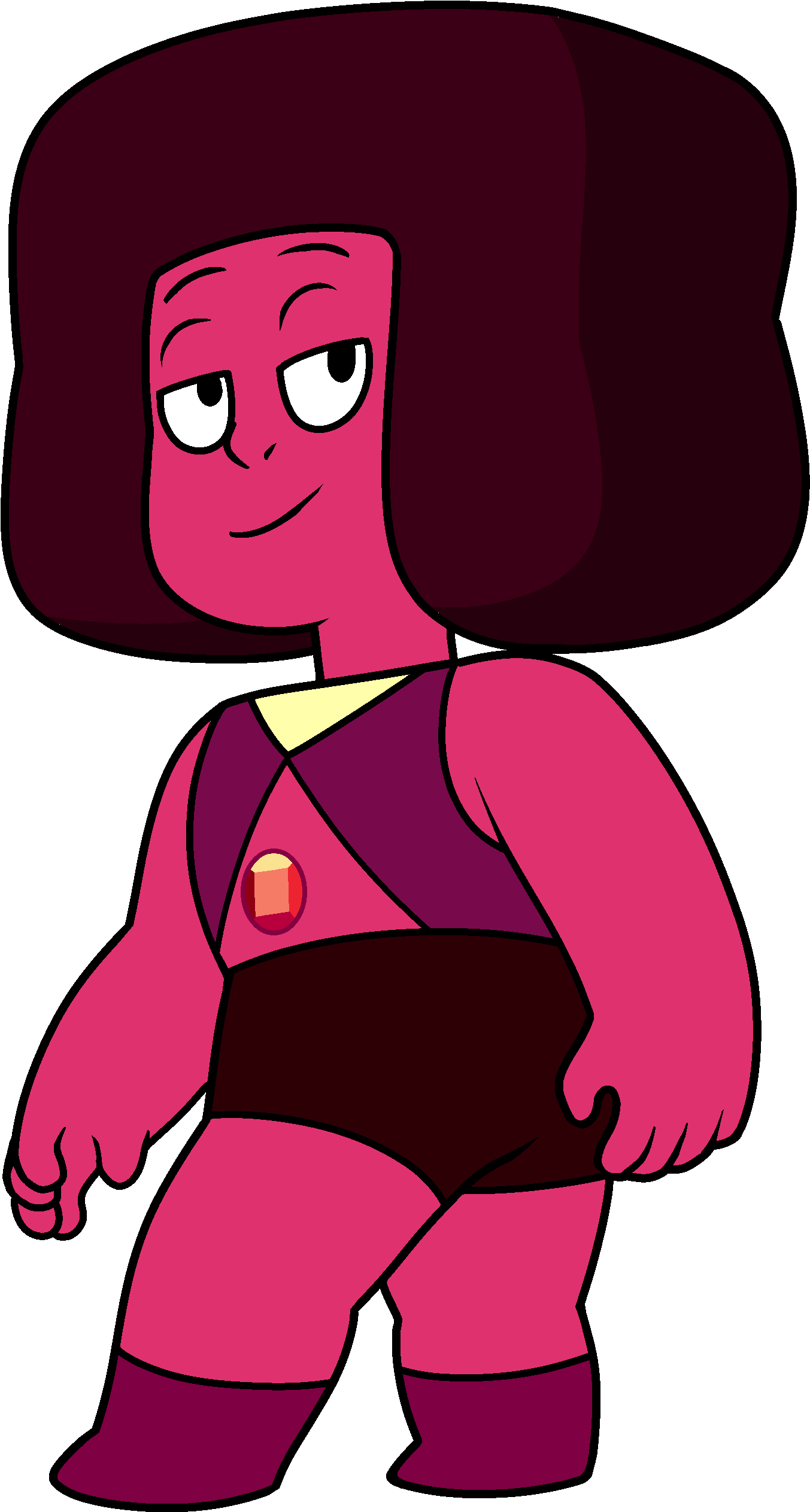 Image Result For Navy From Steven Universe - Steven Universe Homeworld Garnet Clipart (1600x2600), Png Download