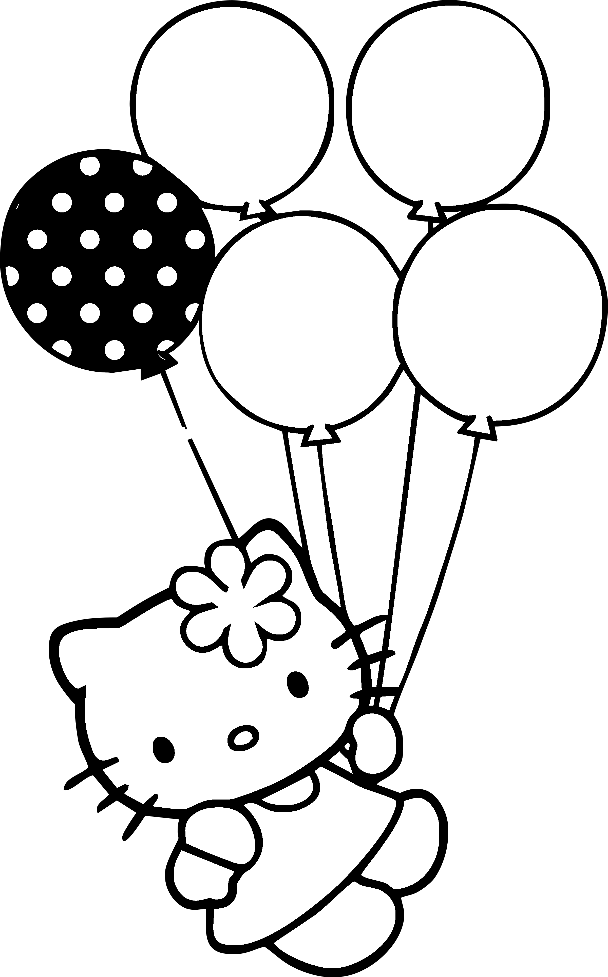 2400 X 3859 2 - Hello Kitty Png Transparent Clipart (2400x3859), Png Download