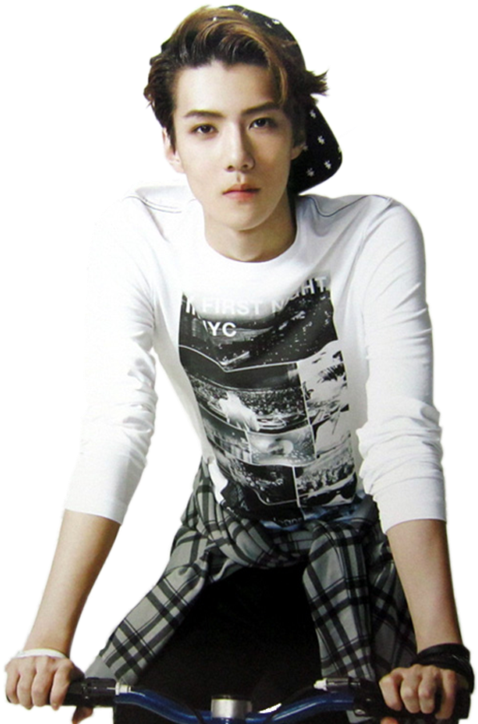 Sehun Look Like Western Clipart (1024x723), Png Download