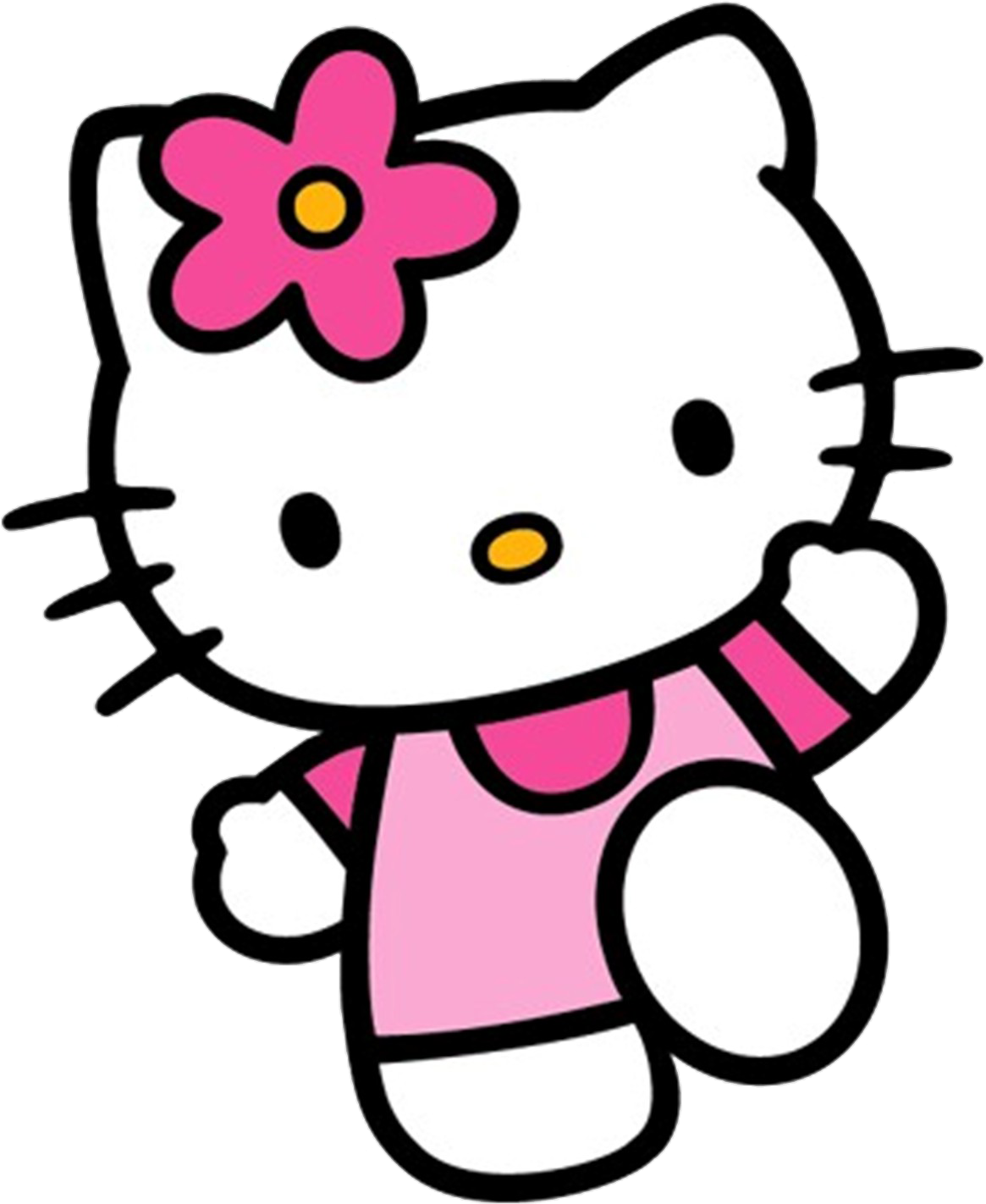 Png Hello Kitty - Hello Kitty Invitation Card Template Clipart (1169x1436), Png Download