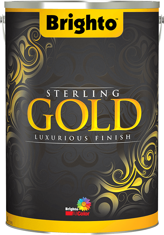 Sterling Gold - Brighto Paints Sterling Gold Clipart (1000x1000), Png Download