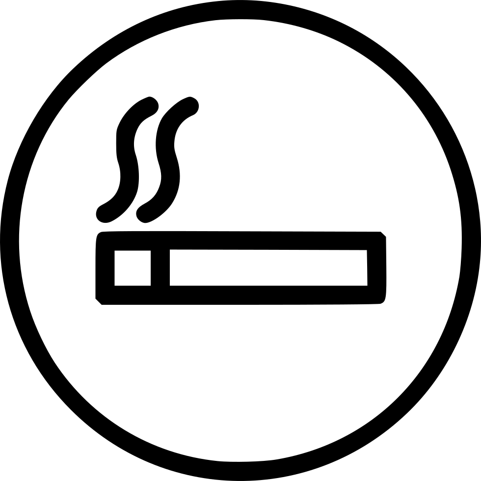 Png File - Smoking Area Icon Png Clipart (980x980), Png Download