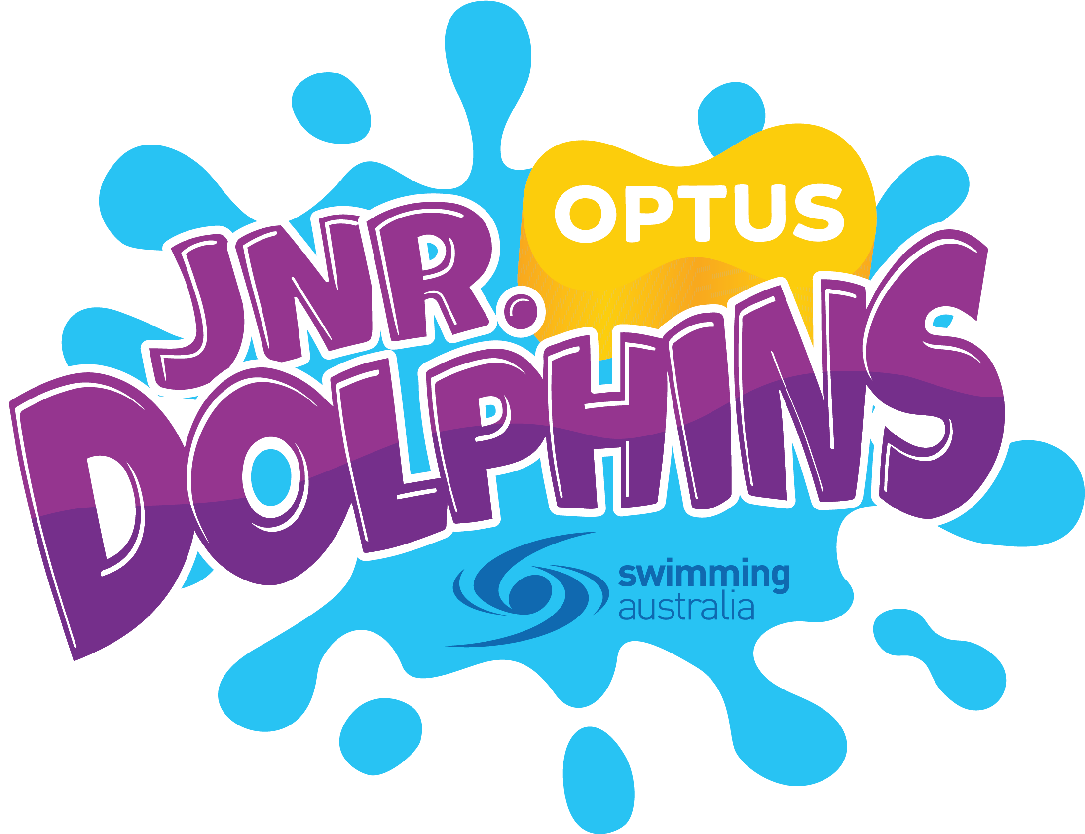 Optus Junior Dolphins Logo Clipart (2555x1944), Png Download