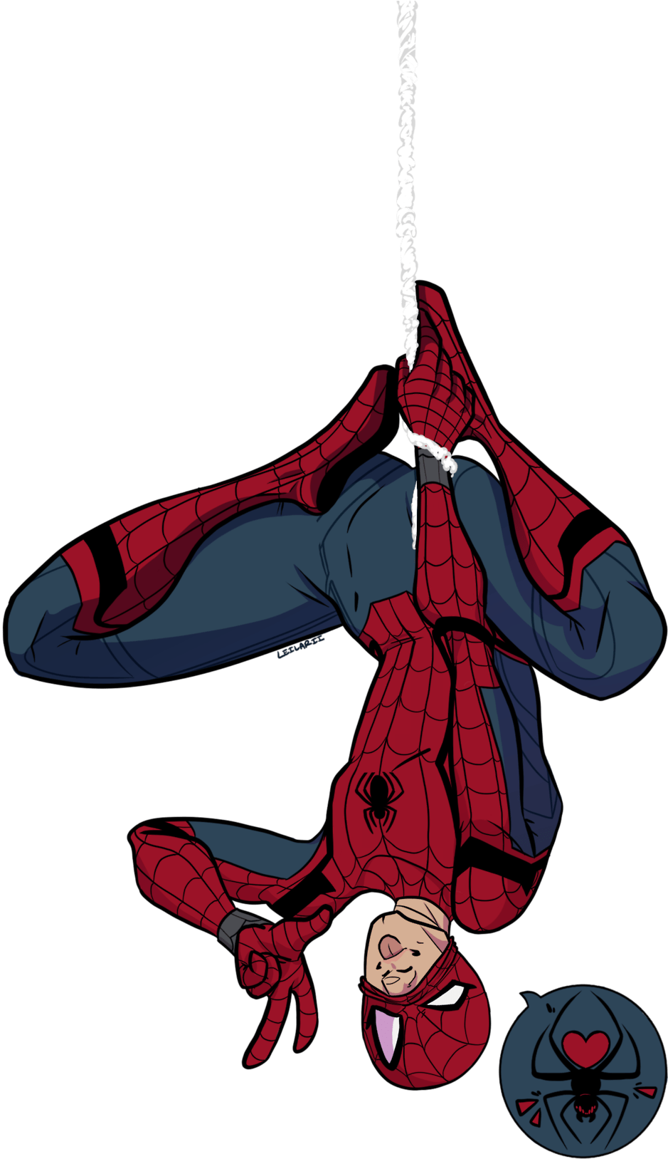 Deadpool Clipart Transparent Tumblr - Spiderman Transparent - Png Download (500x666), Png Download