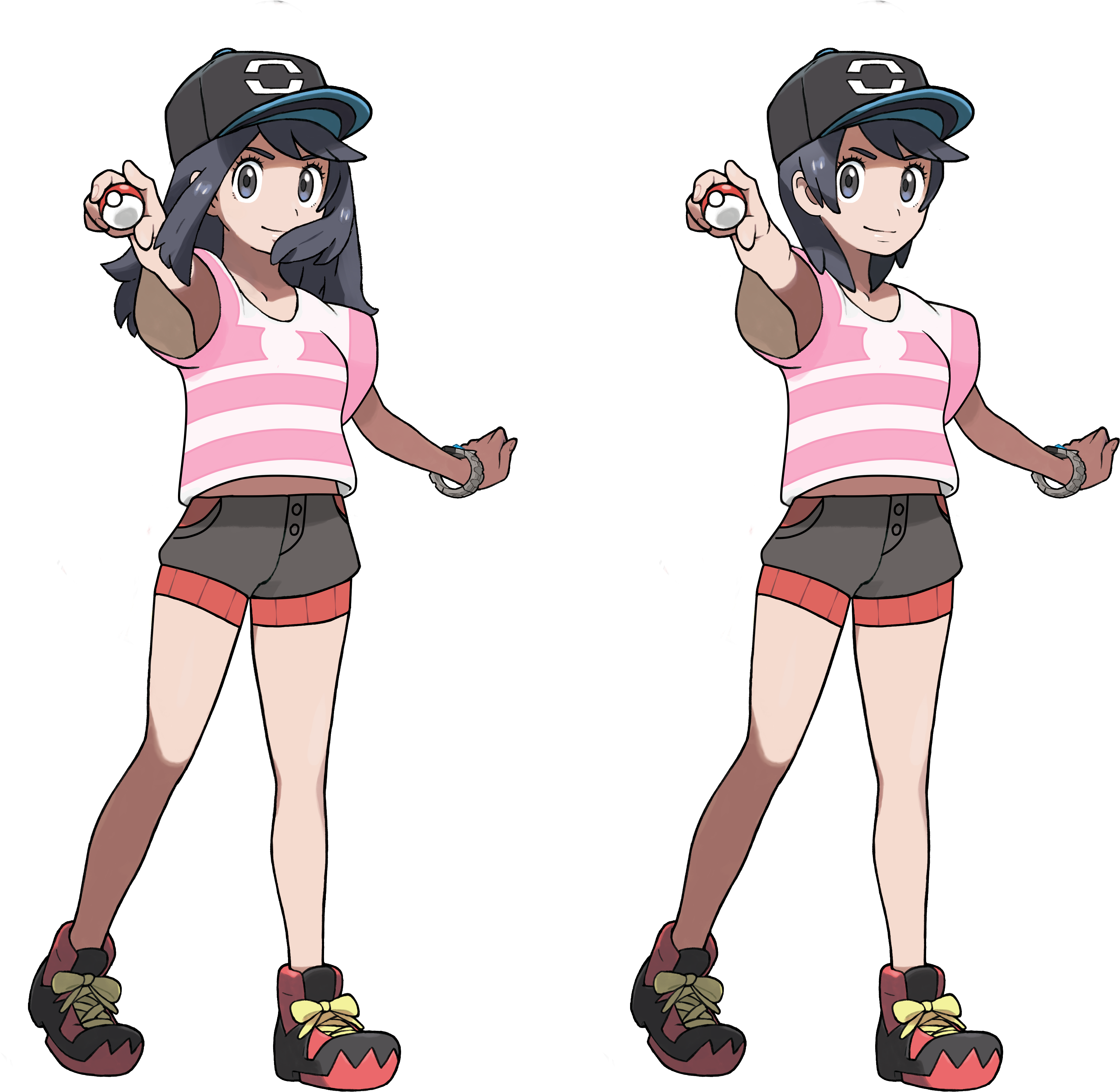 View Sun , - Pokemon Moon Female Protagonist Clipart - Large Size Png ...