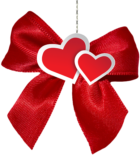 Lazo Con Corazon Png Clipart (960x534), Png Download