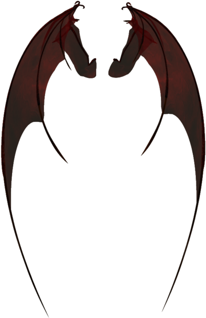 Type A By Wolverine041269 - Demon Wings Closed Clipart (1024x639), Png Download