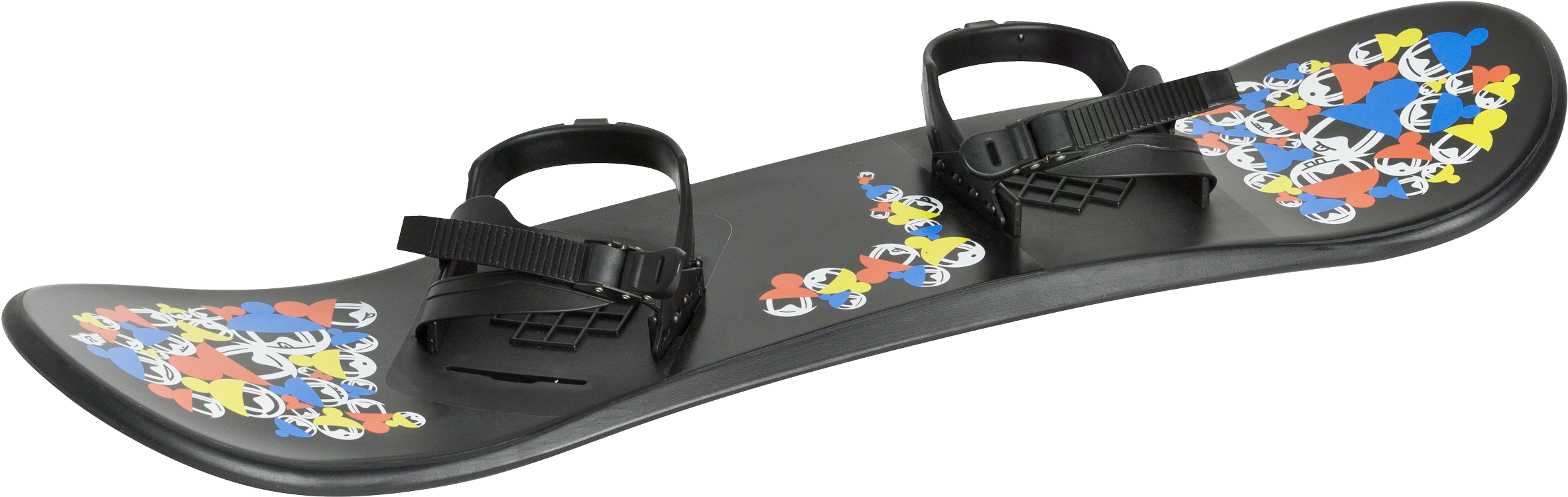 Snowboard Black - Snowboard Png Clipart (2500x1068), Png Download