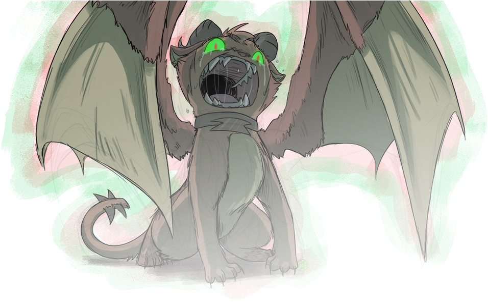 Komi - Cartoon Clipart (975x596), Png Download