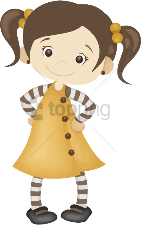 Free Png Cute Girlfree Picture- Mothers Day Quotes - Cute Girl Clipart Transparent Png (480x766), Png Download