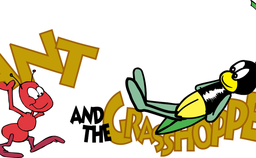 Cold Clipart Grasshopper - Ant And The Grasshopper Coloring Pages - Png Download (825x510), Png Download