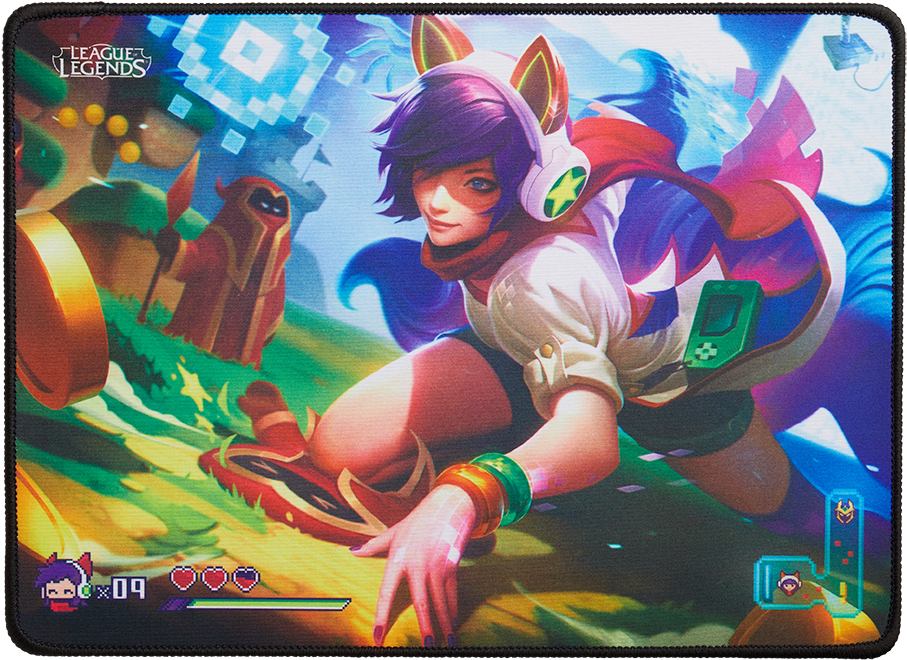 Arcade Ahri Mousepad - Ahri Arcade Clipart (1000x800), Png Download