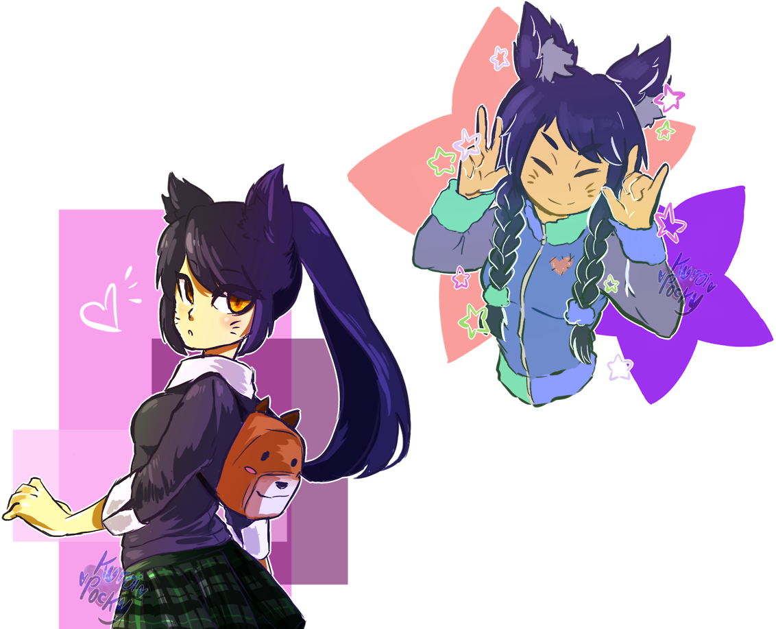 “ahri, My Beautiful Babe ” - Cartoon Clipart (1280x940), Png Download