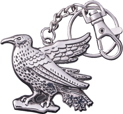 Ravenclaw House Metal Keychain - Ravenclaw Harry Potter Keyring Clipart (600x600), Png Download