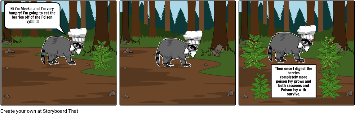 Racoon - Comics Clipart (1164x385), Png Download