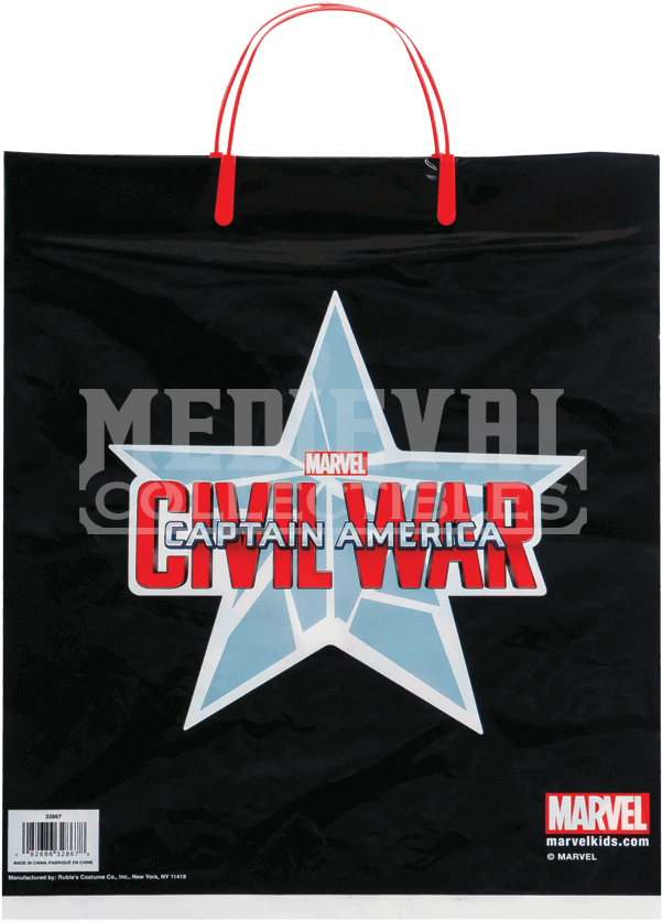 Marvel Civil War Trick Or Treat Bag - Tote Bag Clipart (850x850), Png Download