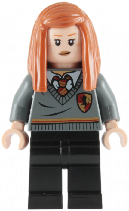 Buy Lego Harry Potter Ginny Weasley Minifigure - Lego Ron Weasley Minifigure Clipart (700x700), Png Download