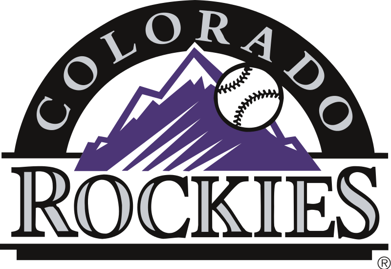 Baseball - Colorado Rockies Logo Png Clipart (800x550), Png Download