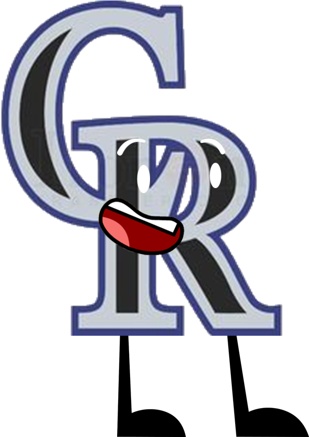 Rockies Logo's New Pose - Colorado Rockies Logo Transparent Background Clipart (620x876), Png Download