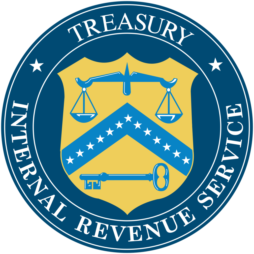 One Of The Largest Of Those Disallowed Deductions Was - Internal Revenue Service Seal Clipart (1024x1024), Png Download
