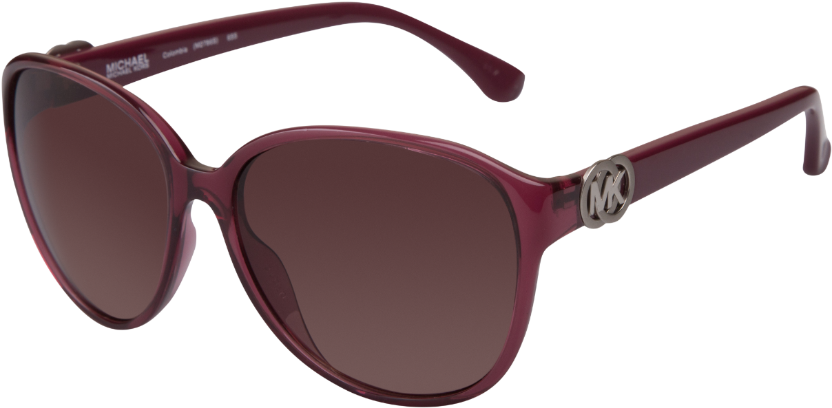 The Michael Kors Logo At The Temples Complete The Look - Sunglasses Clipart (1208x593), Png Download