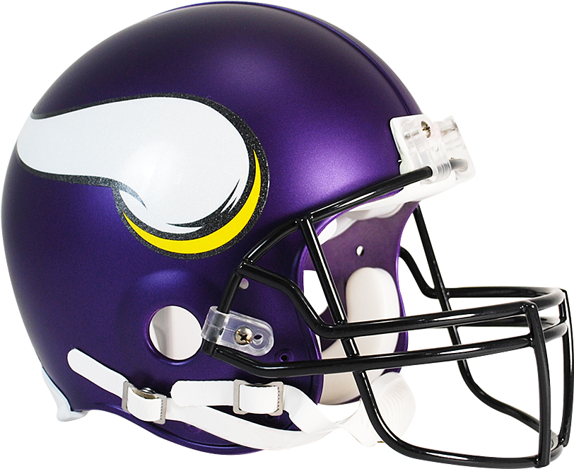 Minnesota Vikings Vsr4 Authentic Helmet - Minnesota Vikings Helmet Clipart (900x812), Png Download